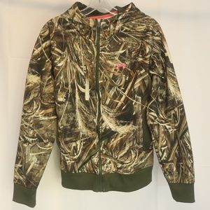 Under Armour Women's M Hoodie Camo Fleece Lined